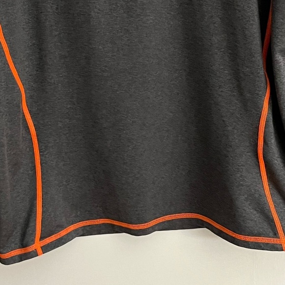 Under Armour Mens Coldgear Mock Long Sleeve 1/4 Zip Pull Over for Cold Weather - Picture 3 of 11